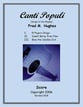 Canti Populi Orchestra sheet music cover